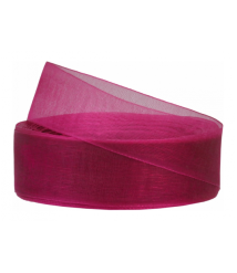 Panglică Organza Maxi 2.5 cm x 22.86 m, Vișină